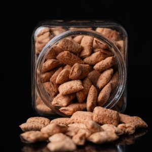 ALMOHADITAS DE ARROZ RELLENAS DE AVELLANAS