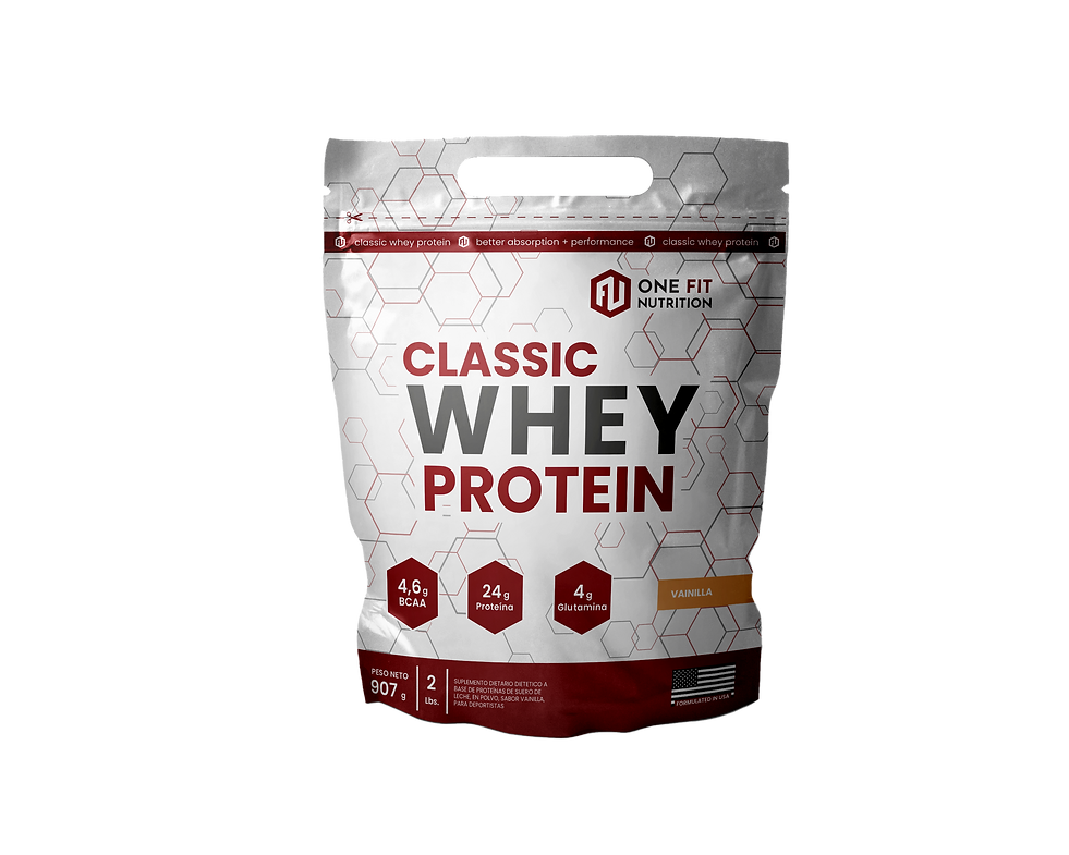 WHEY PROTEIN ONE FIT VAINILLA 2 LBS.