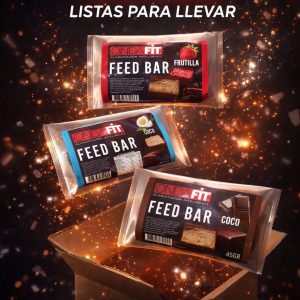 FEED BAR DE PROTEINA AISLADA SIN FRIO X 6 UNID