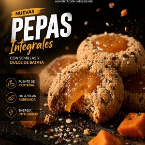PEPAS INTEGRALES DE BATATA CON SEMILLAS 200G