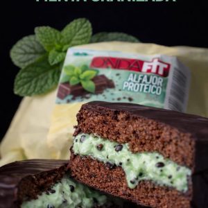 ALFAJOR PROTEICO MENTA GRANIZADA