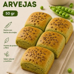 PAN DE ARVEJAS PROTEICO