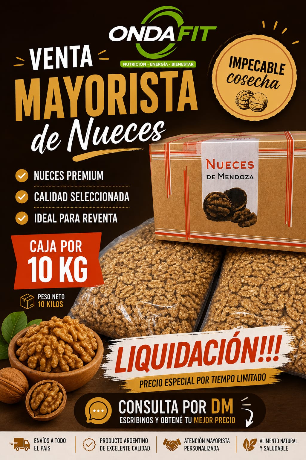 NUECES PREMIUM LIGTH ENTRERAS