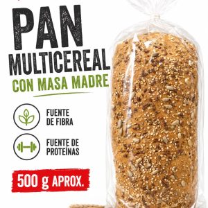 PAN MULTICEREAL CON MASA MADRE