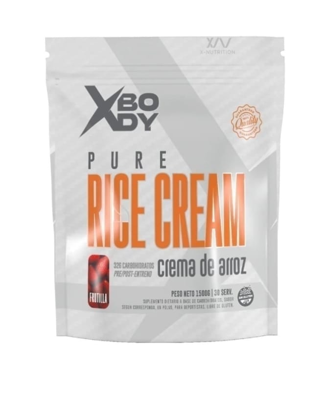 Pure Rice Cream - Crema de arroz FRUTILLA