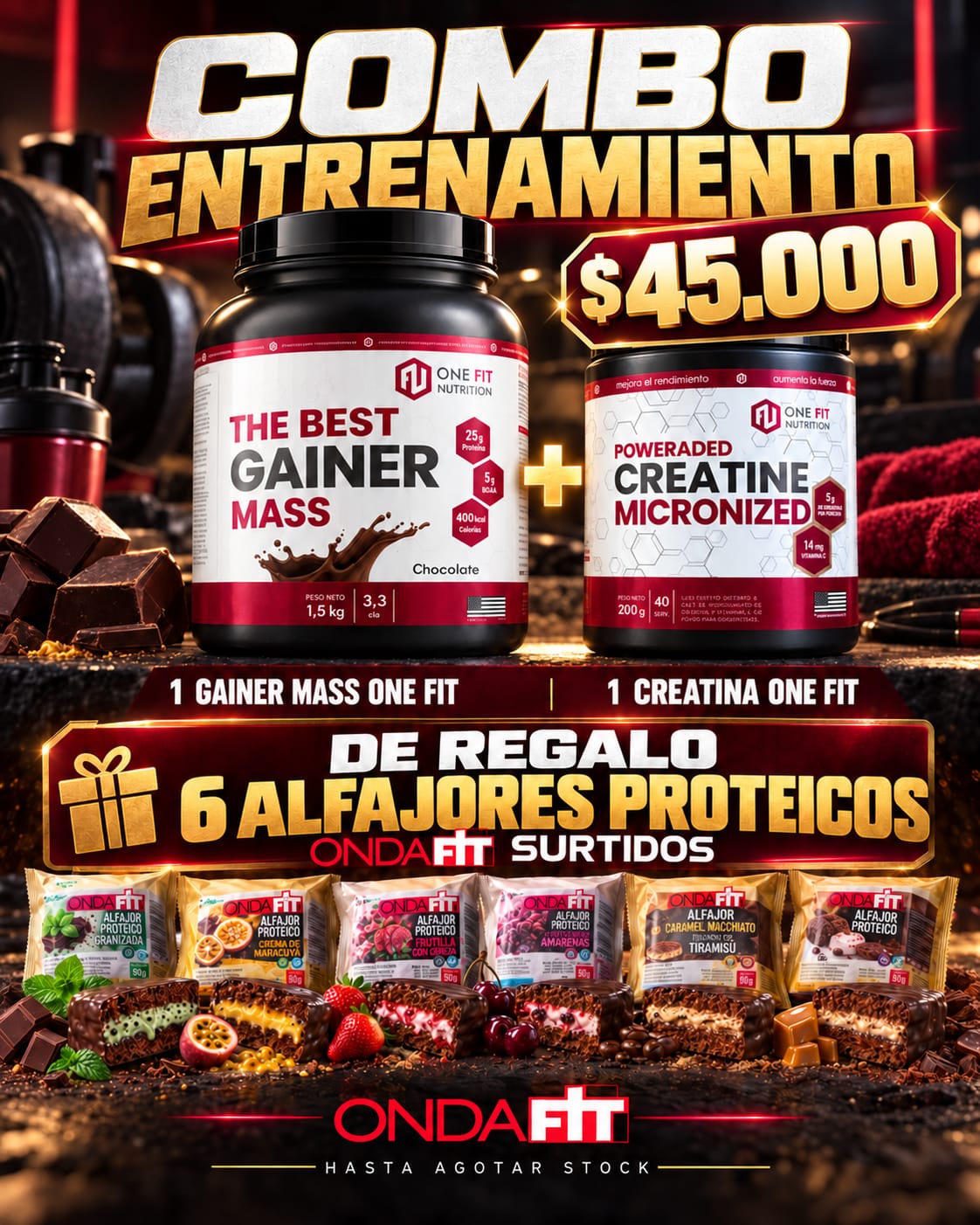 COMBO ENTRENAMIENTO FULL